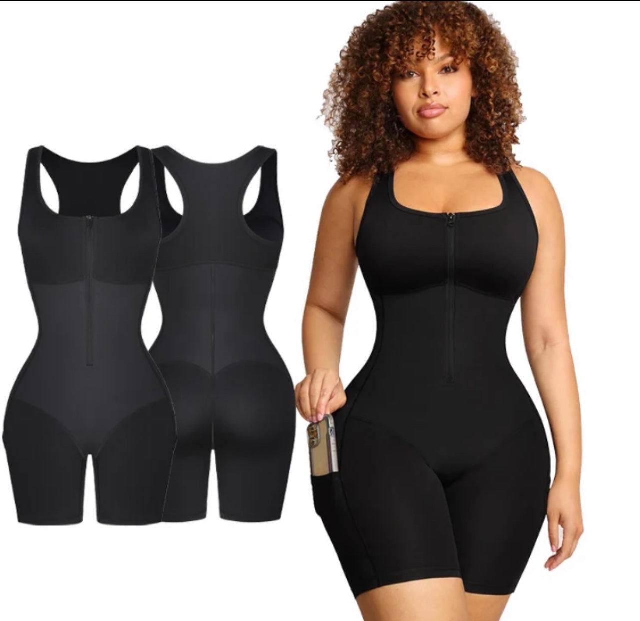 Moneyspeaks wear Fajas colombianas tummy control