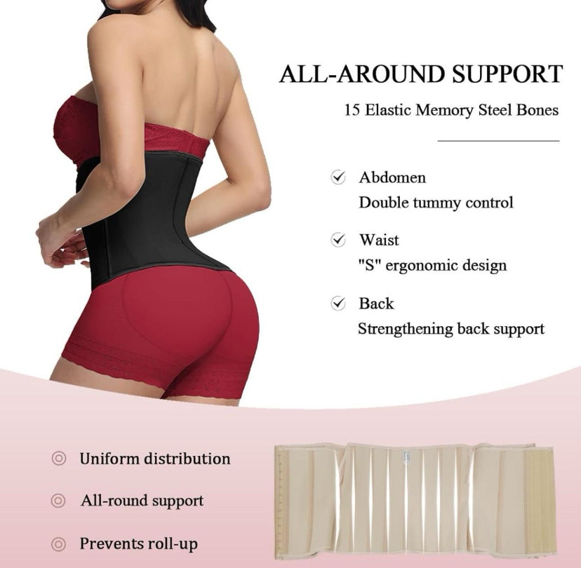 Moneyspeak Core Control Latex Waist Trainer