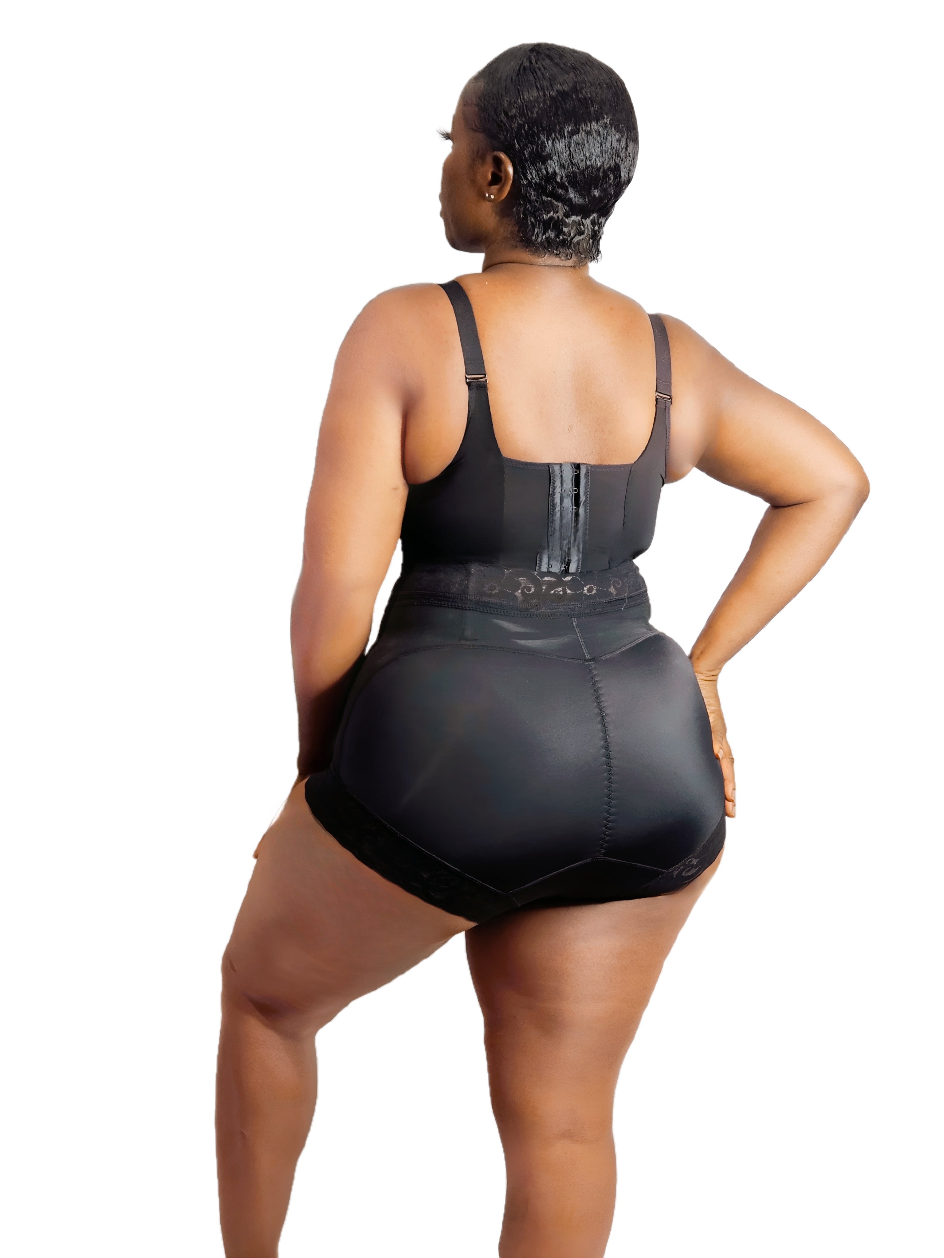 Moneyspeaks Waist Shorts Butt Lifter Shapeware Lace Panties Compression