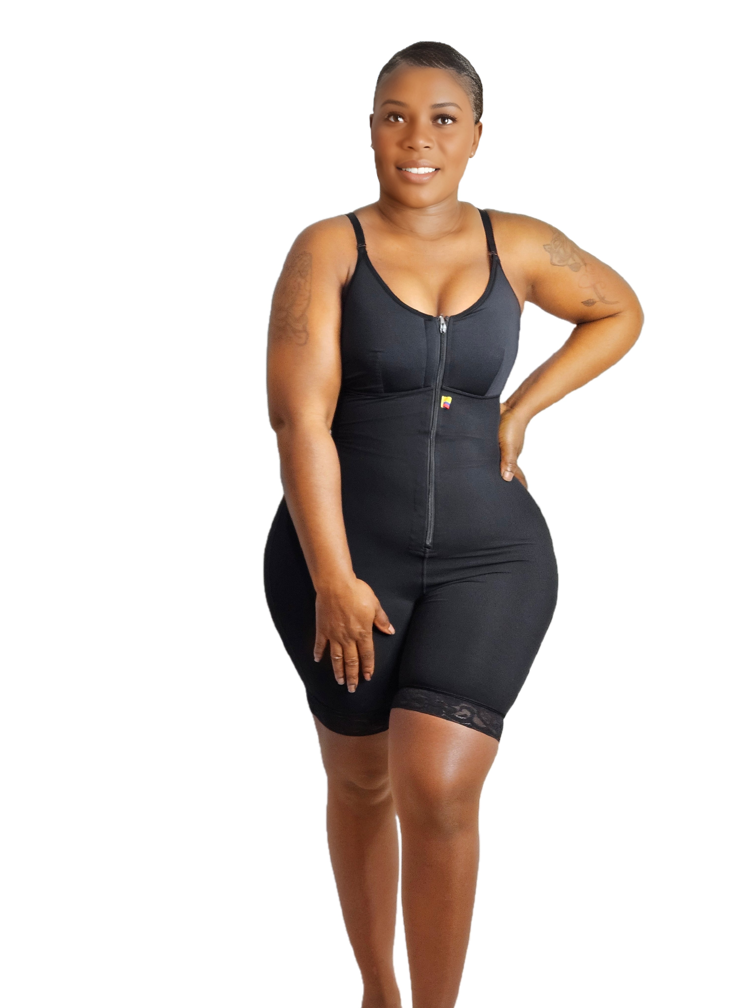 Moneyspeaks Body Shaper Butt Lifter Bodysuit High Elastic Fabric