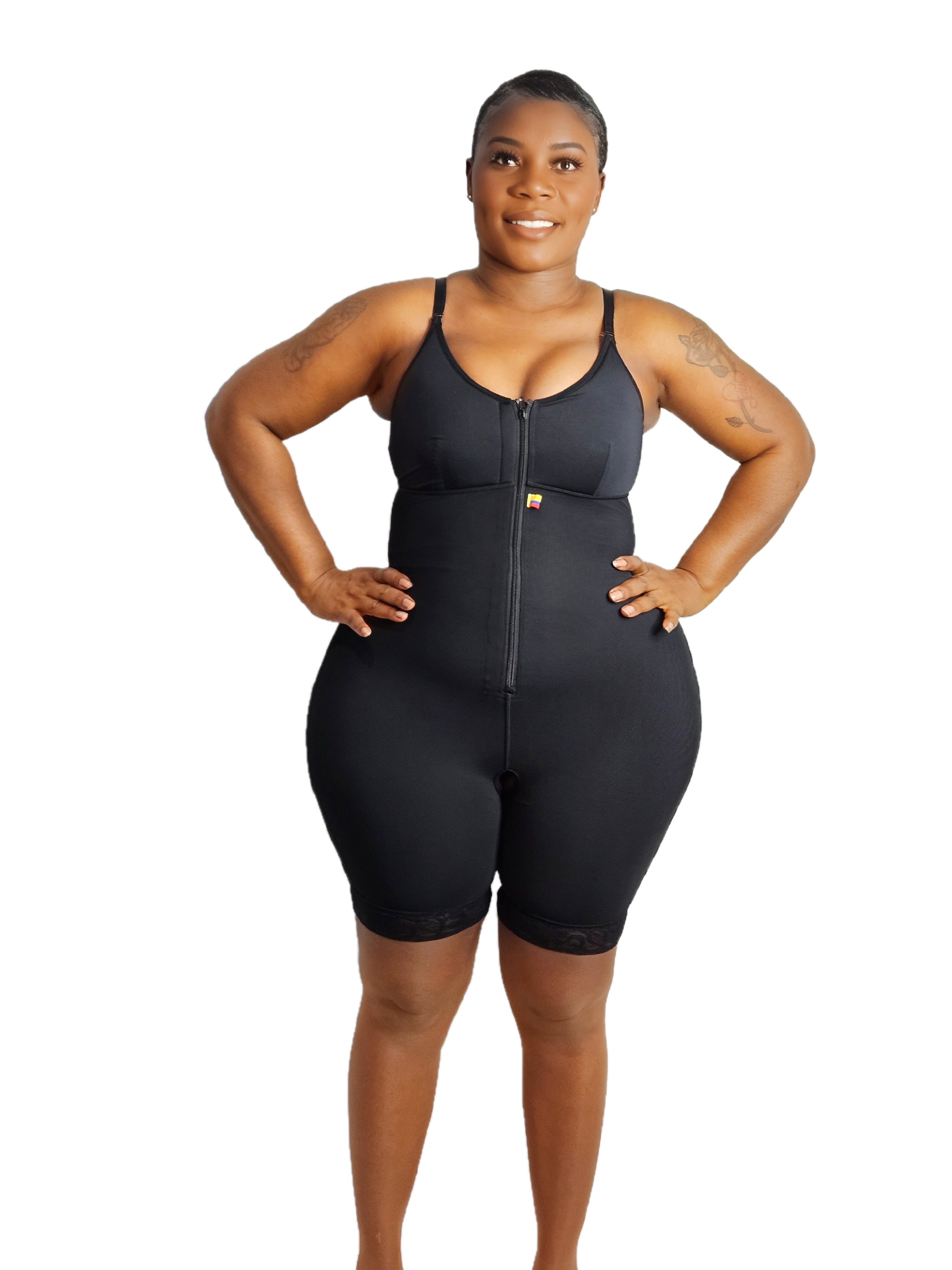 Moneyspeaks Body Shaper Butt Lifter Bodysuit High Elastic Fabric
