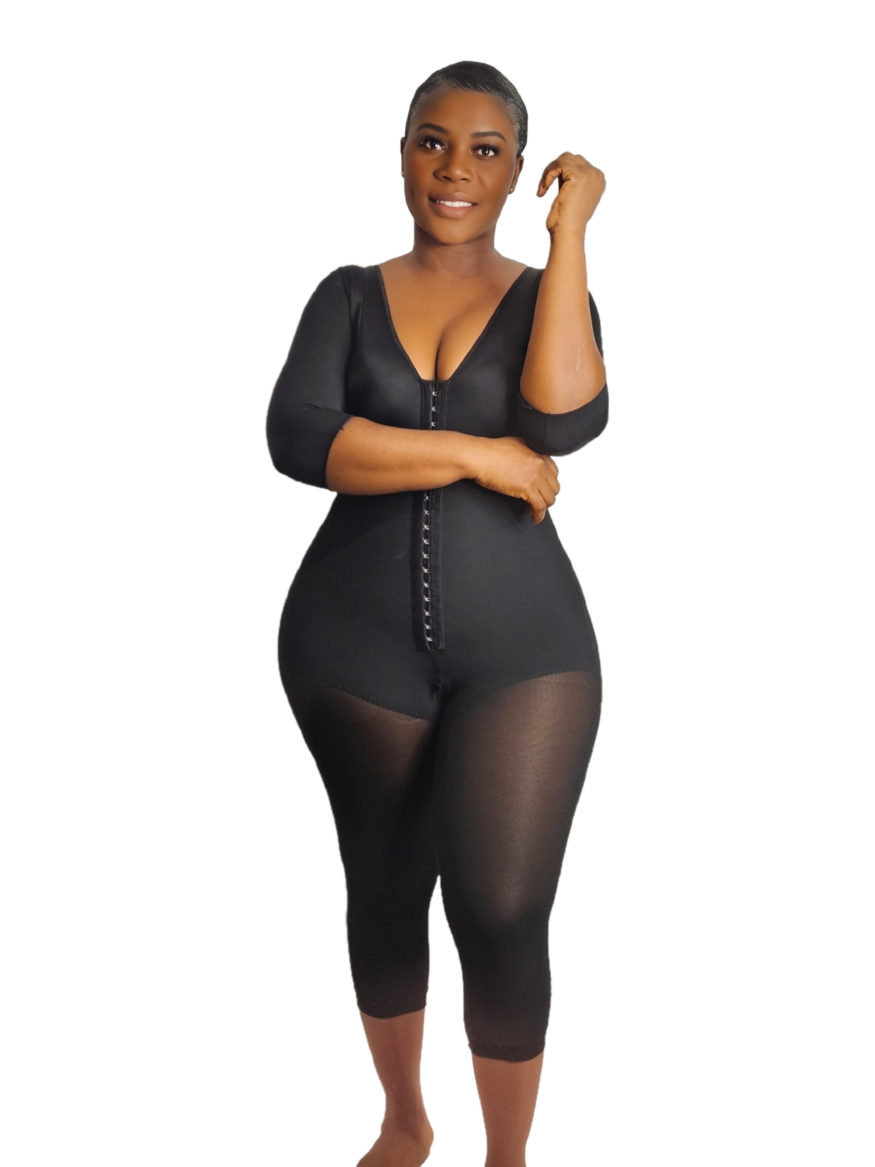 Moneyspeaks Full Body High Spandex Compression Body Shaper