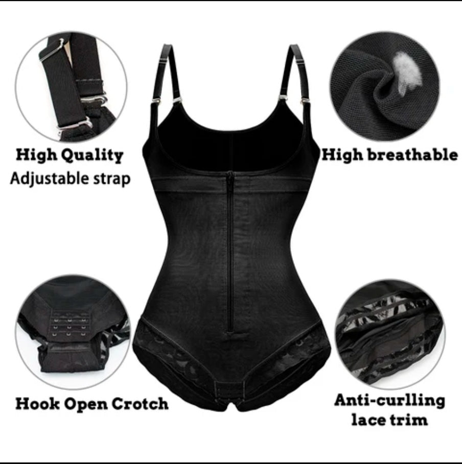Moneyspeaks Bodysuits for Women Tummy Control Faja Body Shaper