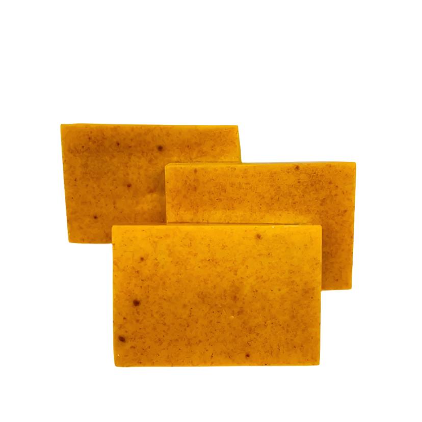 Two Moneyspeaks Turmeric Bar Soap