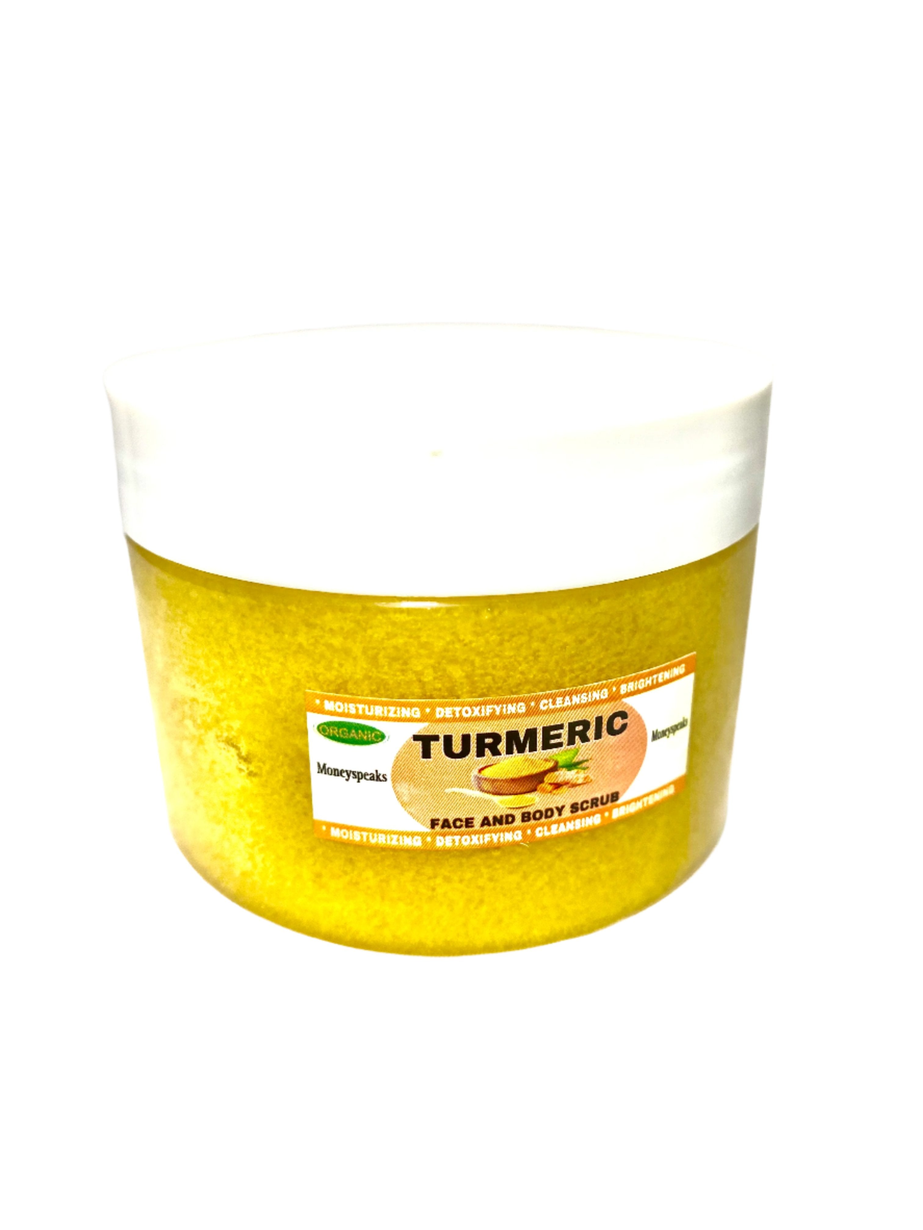 Two Moneyspeaks Turmeric Face And Body Scrub