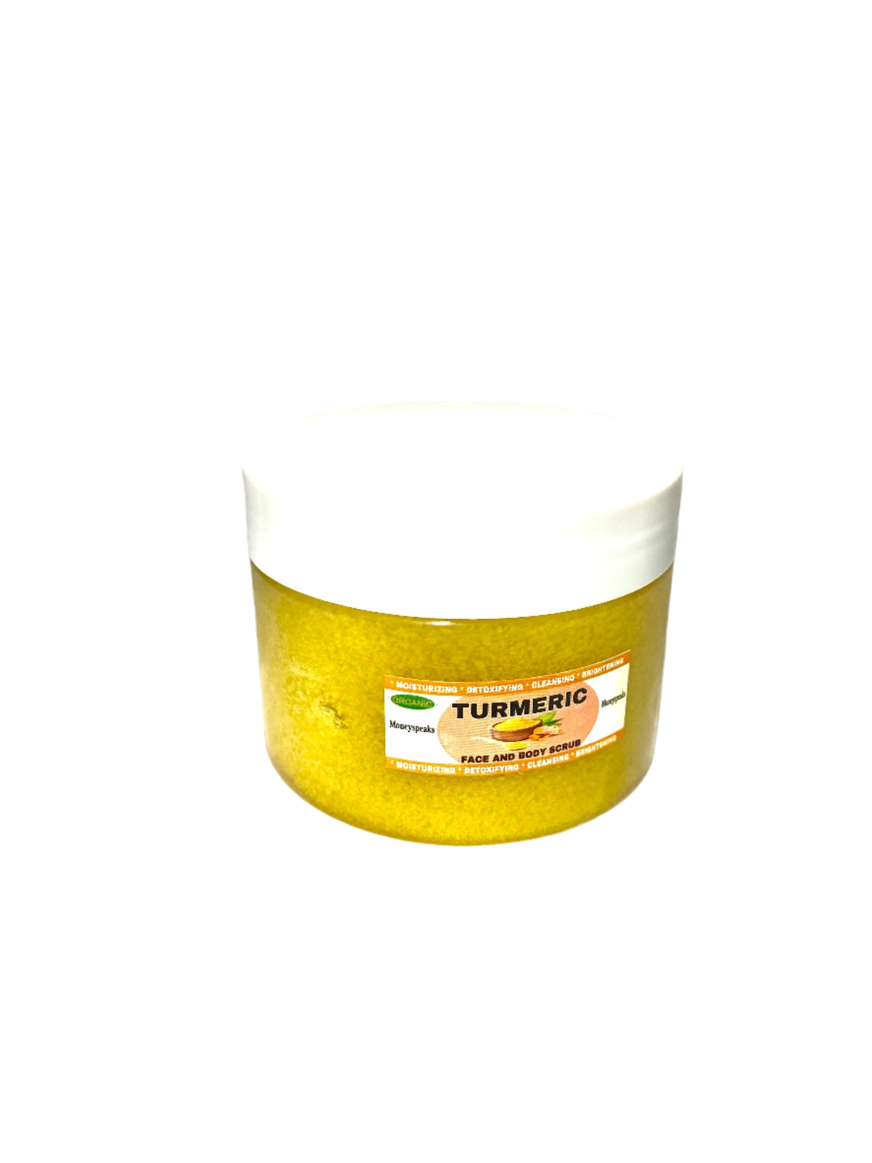 Two Moneyspeaks Turmeric Face And Body Scrub