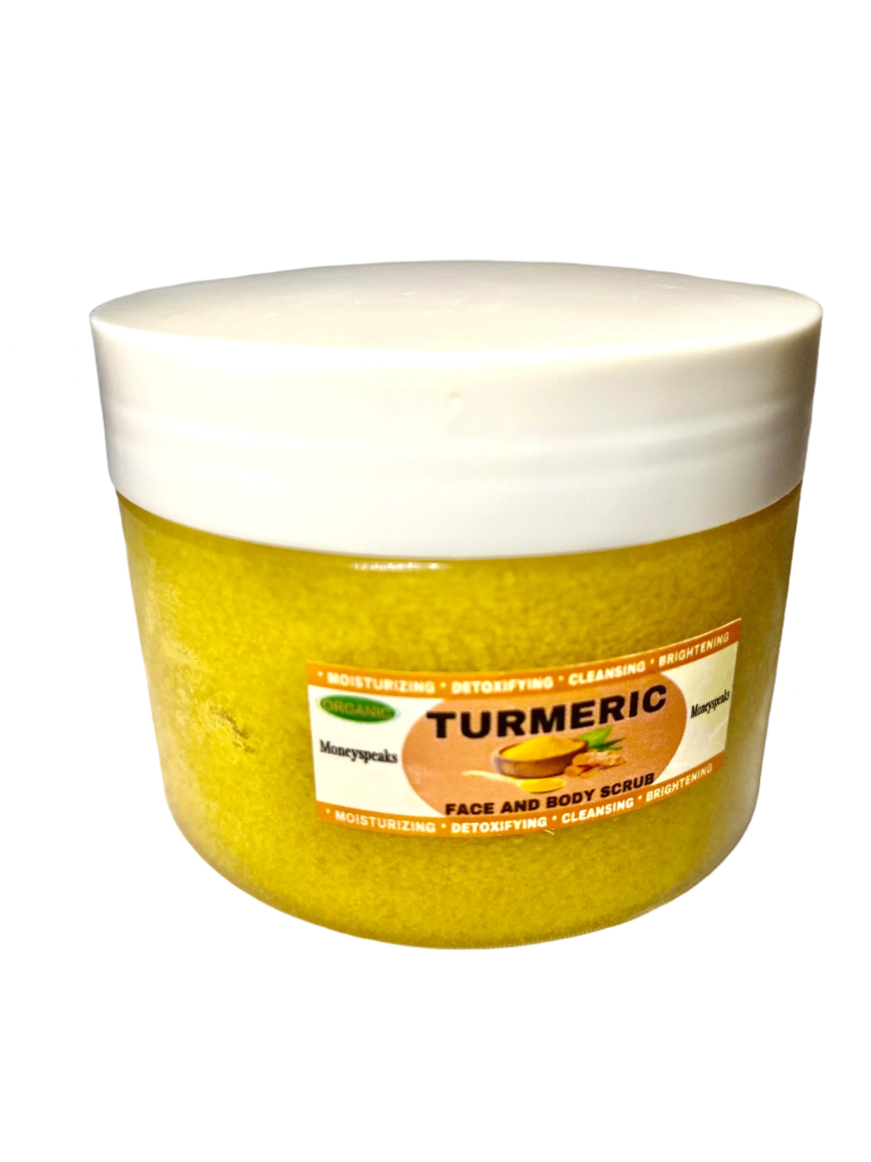 Two Moneyspeaks Turmeric Face And Body Scrub