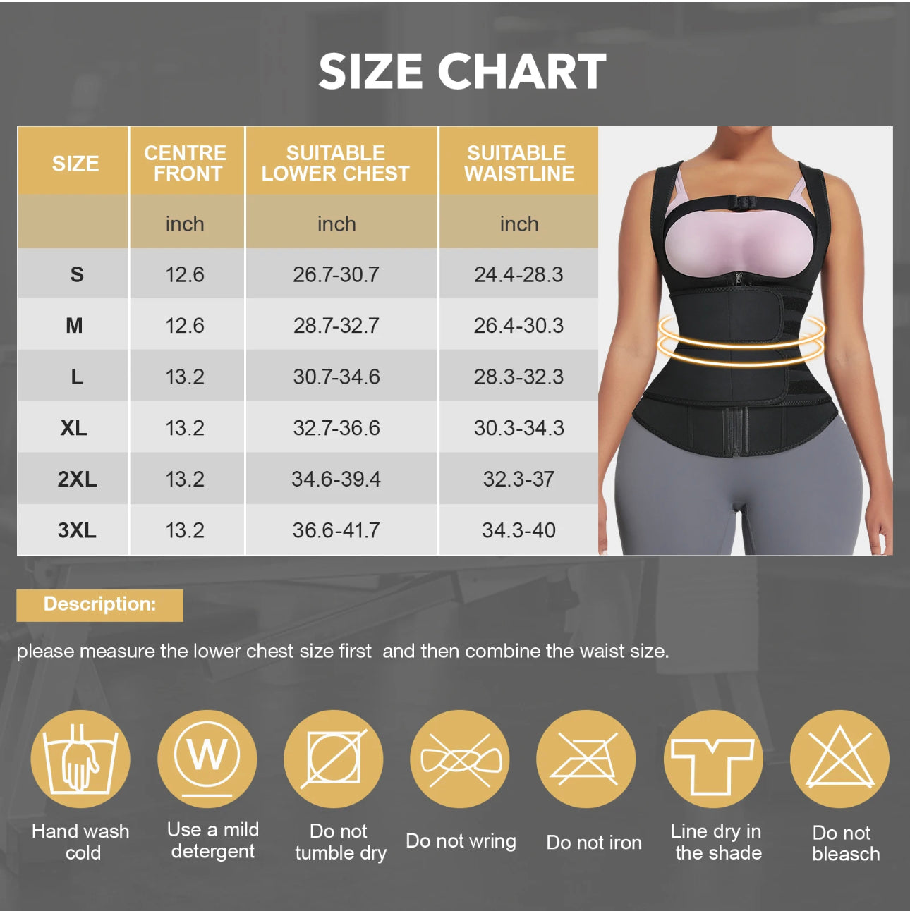 Moneyspeaks Waist Trainer Vest