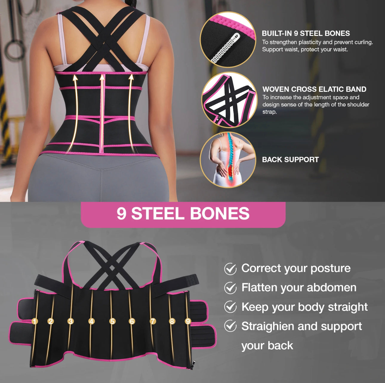 Moneyspeaks Waist Trainer Vest