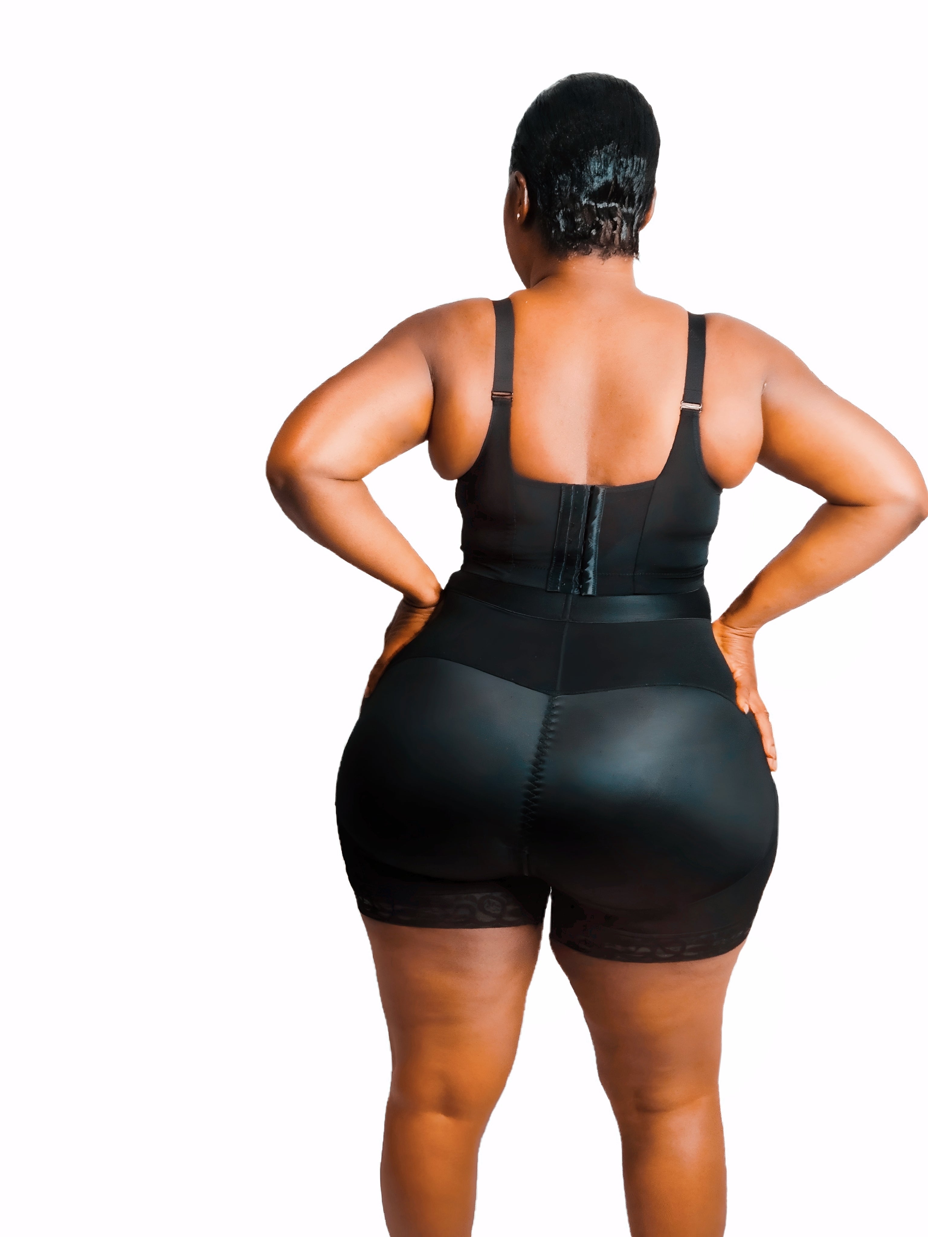 Silene High Compression Butt Lifter Short – Tummy Control XL / Black
